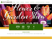 Tablet Screenshot of ctflowershow.com